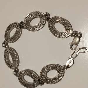 Silver Sterling Versace bracelet